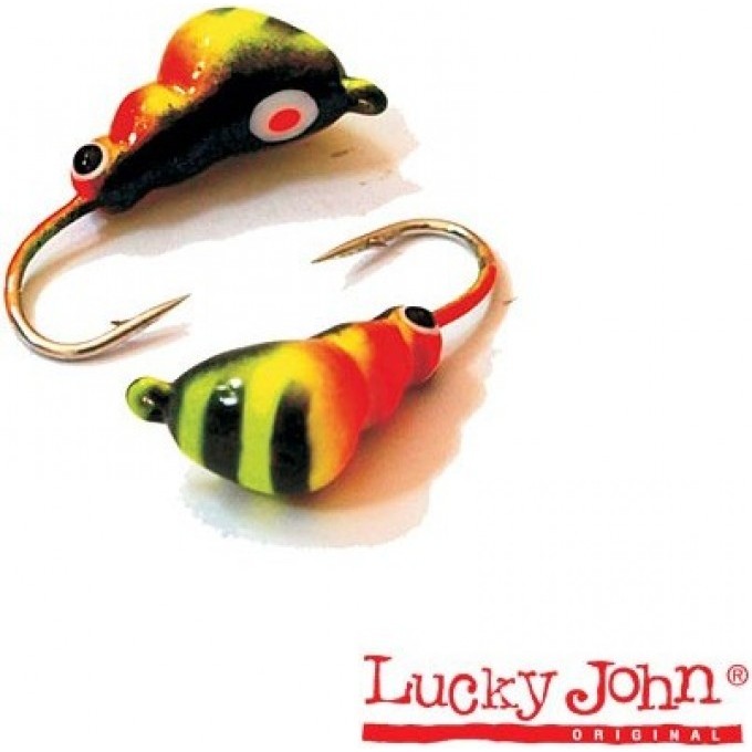 Мормышка вольфрамовая LUCKY JOHN МУРАВЕЙ крашеная с петелькой 30мм, цвет 53 LJ20030-53