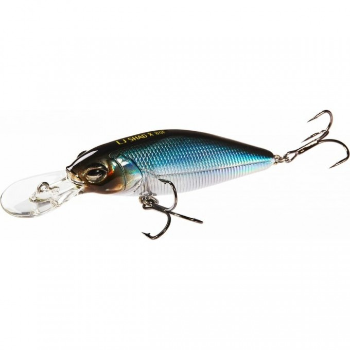 Воблер плавающий LUCKY JOHN ORIGINAL SHAD-XDR 8 см, цвет 001 LJO0308FDR-001